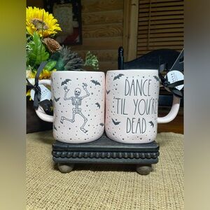 DANCE TIL YOU’RE DEAD Rae Dunn HALLOWEEN Mug